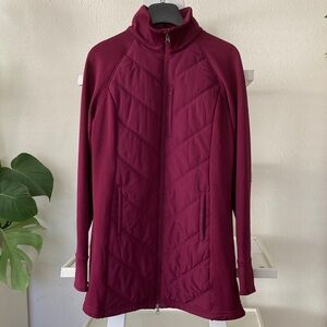 Women's Fila Sport long jacket raspberry M